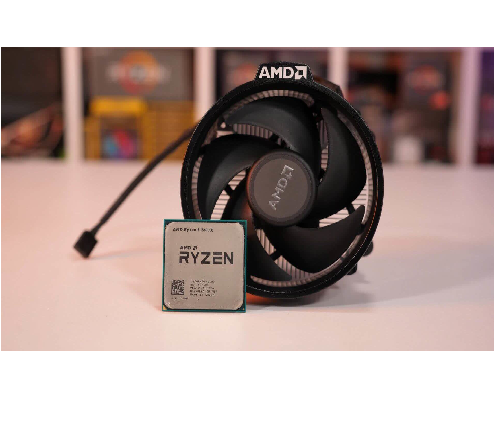 Custom Build Gaming PC - AMD Ryzen 5, 16GB DDR4, 3x Corsair RGB Fans, GTX 1050TI, Reddragon K582 RGB Keyboard + Mouse Combo (49889)